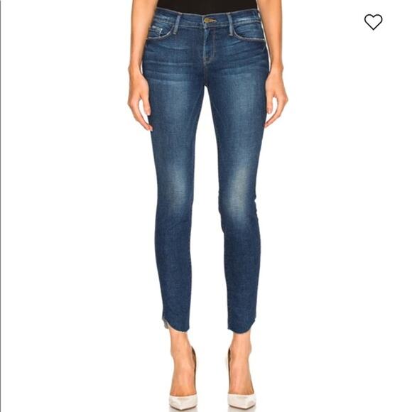 Frame Denim Size 26 Le Skinny De Jeanne Tulip Hem in York Wash Cotton Stretch - Picture 11 of 12